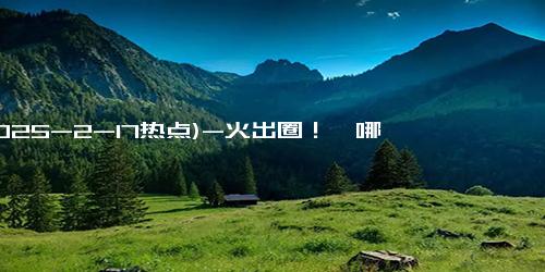 (2025-2-17热点)-火出圈！《哪吒 2》票房 110 亿，冲击全球票房榜前十，太震撼